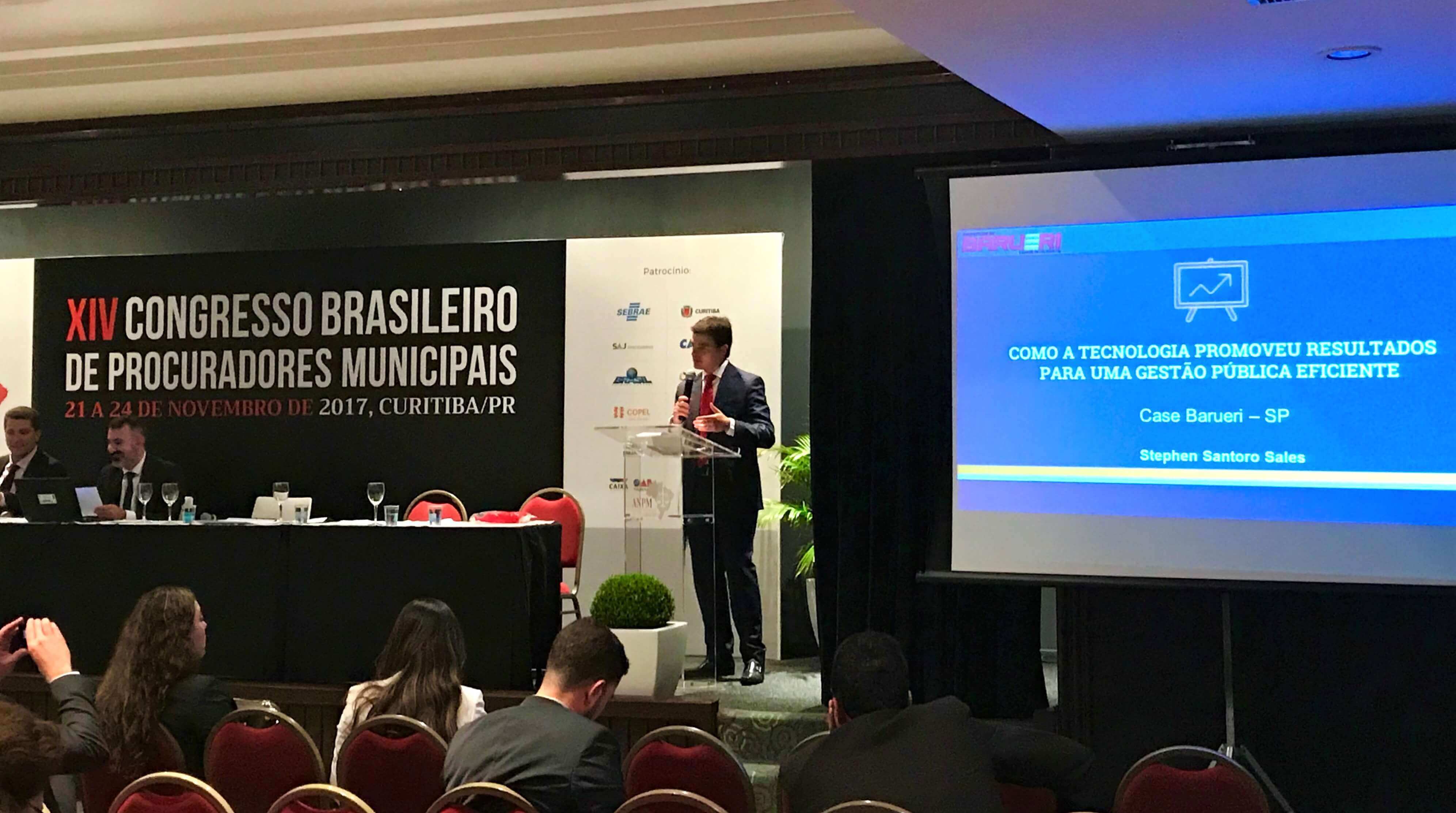Execução Fiscal municipal - Procurador Stephen Santoro Sales palestra no Congresso Brasileiro de Procuradores Municipais